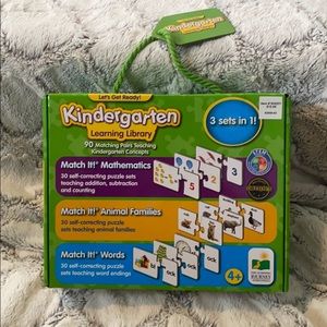 New, unopened Kindergarten Learning Library